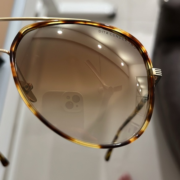 DITA Condor Two Tokyo Tortoise 12K Gold 62 sunglasses 🕶️ - Picture 9 of 9